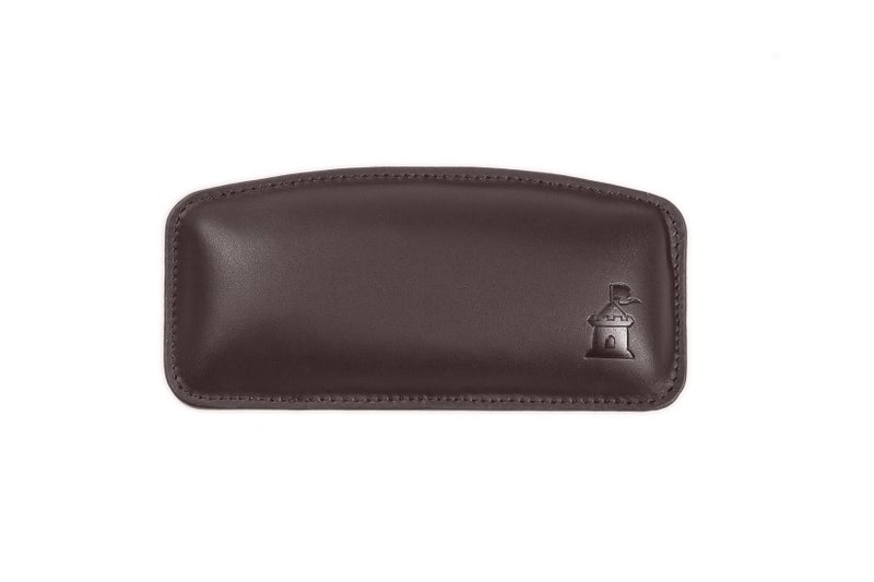Castle Motte by Castle â€“ Leather Wrist Rest Cushion for Mice, Mouse Pads, and Laptops â€“ Ergonomic Durable Wrist Pad with Anti-Slip Rubber Base (Woodland) - Image 3